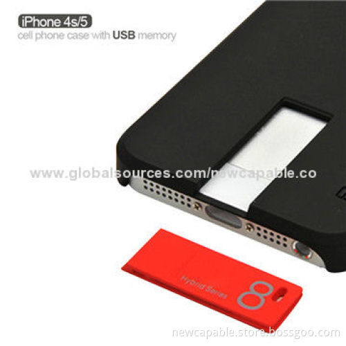 Cellphone Case with USB Memory Card, Sized 116*58mm